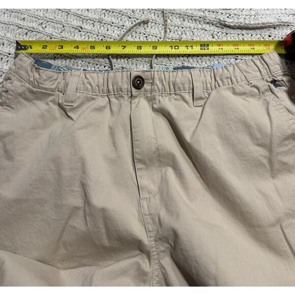 Chubbies The Khakinators Pants Regular Fit Stretch Waist Mens Sz XL Beige Khaki - Picture 6 of 14
